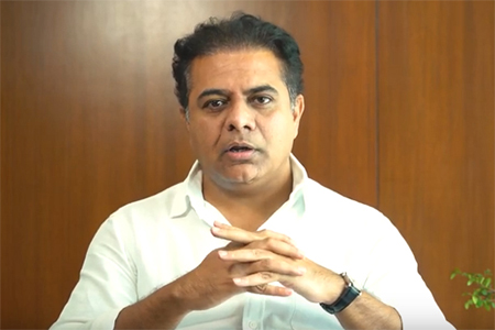 కేంద్ర మంత్రులపై కేటీఆర్ సెటైర్లు