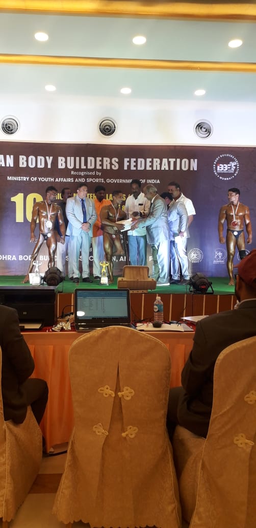 అమలాపురంలో బాడీ బిల్డింగ్ పోటీలు