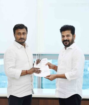 సీఎం రేవంత్ రెడ్డికి ఎంపీ రఘువీర్ రెడ్డి వినతి సీఎం రేవంత్ రెడ్డికి ఎంపీ రఘువీర్ రెడ్డి వినతి