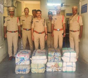 రూ. 89.43 లక్షల విలువైన గంజాయి పట్టివేత రూ. 89.43 లక్షల విలువైన గంజాయి పట్టివేత