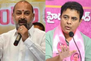 బండి సంజయ్ కి కేటీఆర్ లీగల్ నోటీస్