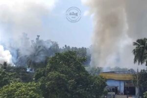 ‘ఫైర్ వర్క్స్’లో పేలుడు, ఆరుగురు సజీవదహనం ‘ఫైర్ వర్క్స్’లో పేలుడు, ఆరుగురు సజీవదహనం