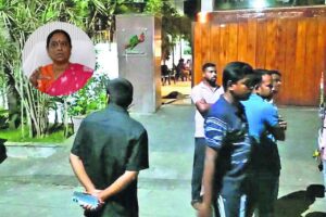 కొండా సురేఖ ఇంటికి పోలీసులు, వాగ్వాదం