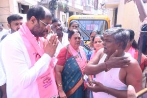 జూబ్లీహిల్స్ ఎన్నికల ప్రచారంలో ఎంపీ వద్దిరాజు రవిచంద్ర