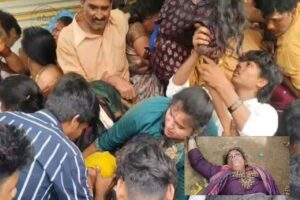 గుడిలో తొక్కిసలాట, ఏడుగురి దుర్మరణం