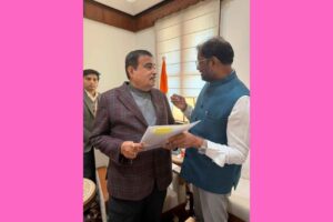 కేంద్ర మంత్రి నితిన్ గడ్కరీకి ఎంపీ వద్దిరాజు రవిచంద్ర వినతి