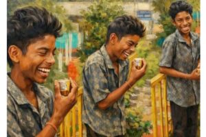 నవ్వు కూడా ఒక శక్తి.. అని నిరూపించిన వైరల్ పిల్లోడి కథ?