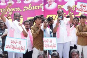విద్యార్థులతో కదం తొక్కిన ఎంపీ ‘వద్దిరాజు’ విద్యార్థులతో కదం తొక్కిన ఎంపీ ‘వద్దిరాజు’